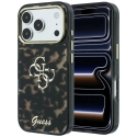Guess IML 4G Script Metal telefono dėklas iPhone 17 Pro Max | iPhone 18 Pro Max juodas rudas Guess IML 4G Script Metal telefono dėklas iPhone 17 Pro Max | iPhone 18 Pro Max juodas rudas