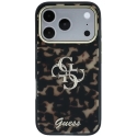 Guess IML 4G Script Metal -puhelinsuojus iPhone 17 Pro Max:lle | iPhone 18 Pro Max musta ruskea Guess IML 4G Script Metal -puhelinsuojus iPhone 17 Pro Max:lle | iPhone 18 Pro Max musta ruskea