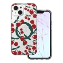 Cherry Mag phone case with MagSafe support for iPhone 13 | iPhone 14 transparent Cherry Mag phone case with MagSafe support for iPhone 13 | iPhone 14 transparent