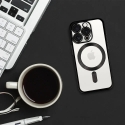 Metallic чехол с поддержкой MagSafe для телефона iPhone 17 Air чёрный Metallic чехол с поддержкой MagSafe для телефона iPhone 17 Air чёрный