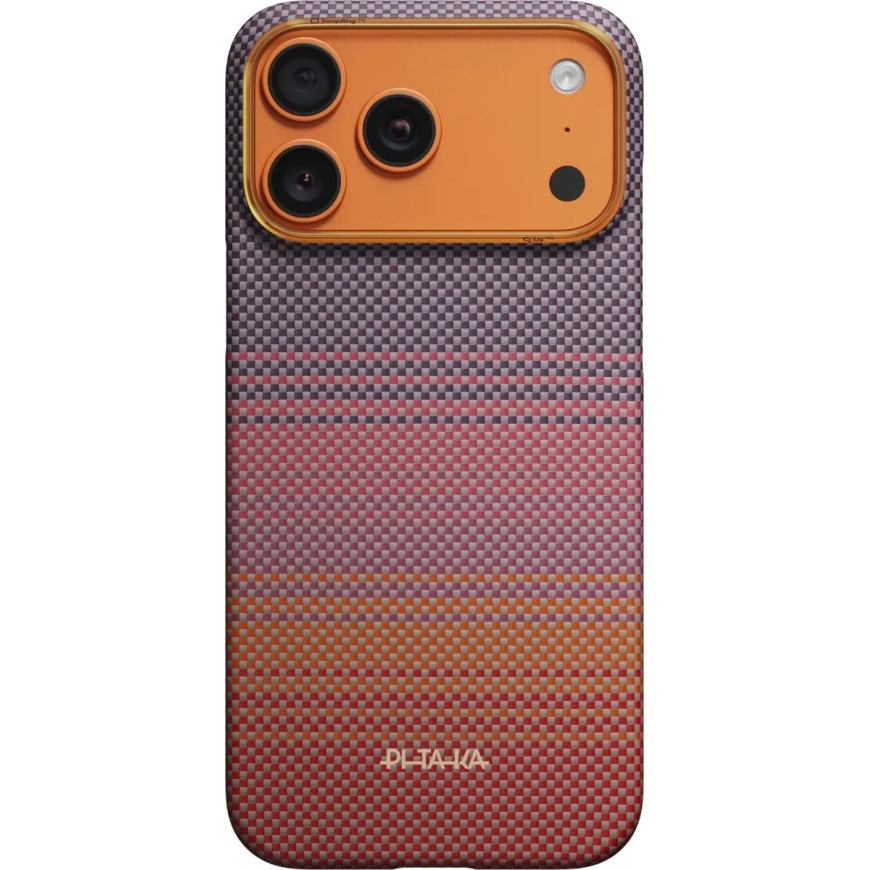 Pitaka Edge Case, California Dream Sunset 2.0 2 - iPhone 17 Pro – 2
