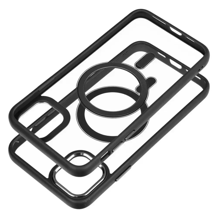 Color Edge Mag -puhelinsuoja MagSafe-tuella iPhone 11 Pro Max musta – 3
