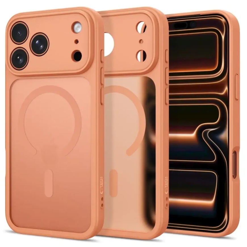 TECH-PROTECT BASICMAG MAGSAFE IPHONE 17 PRO MAX / 18 PRO MAX MATTE COSMIC ORANGE