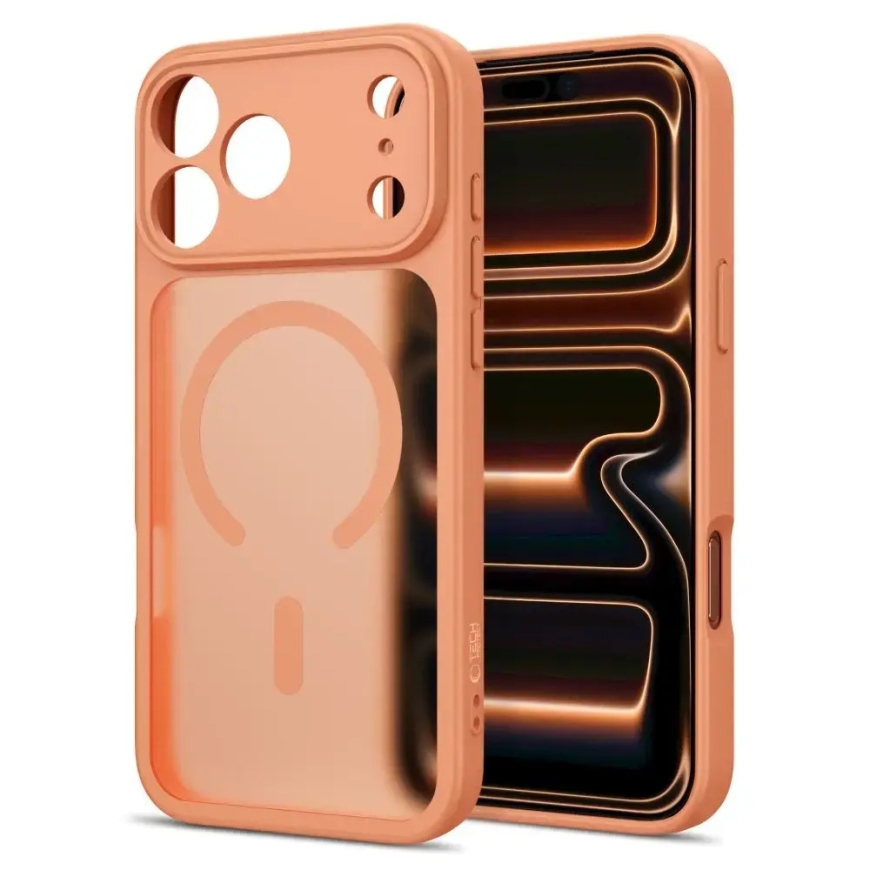 TECH-PROTECT BASICMAG MAGSAFE IPHONE 17 PRO MAX / 18 PRO MAX MATTA KOSMISHOIDON ORANSSI – 2