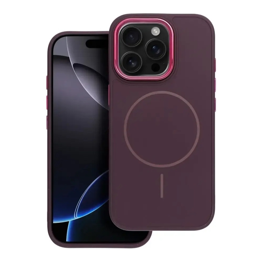 FRAME MAG COVER maciņš ar MagSafe atbalstu telefonam iPhone 17 violets