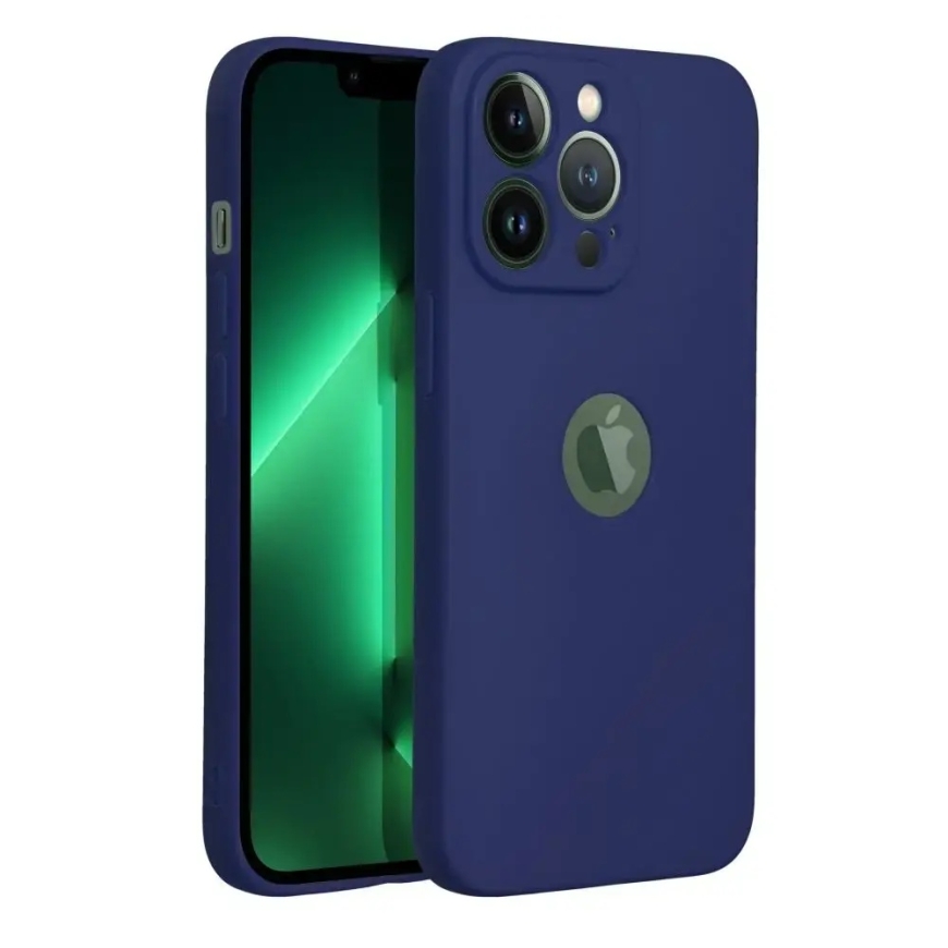 Soft phone case for iPhone 13 Pro navy – 2