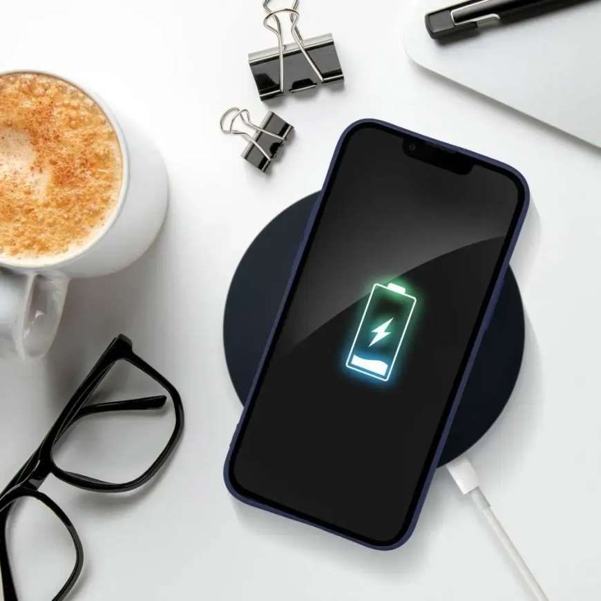 Soft telefoni ümbris iPhone 13 Pro tumesinine – 5