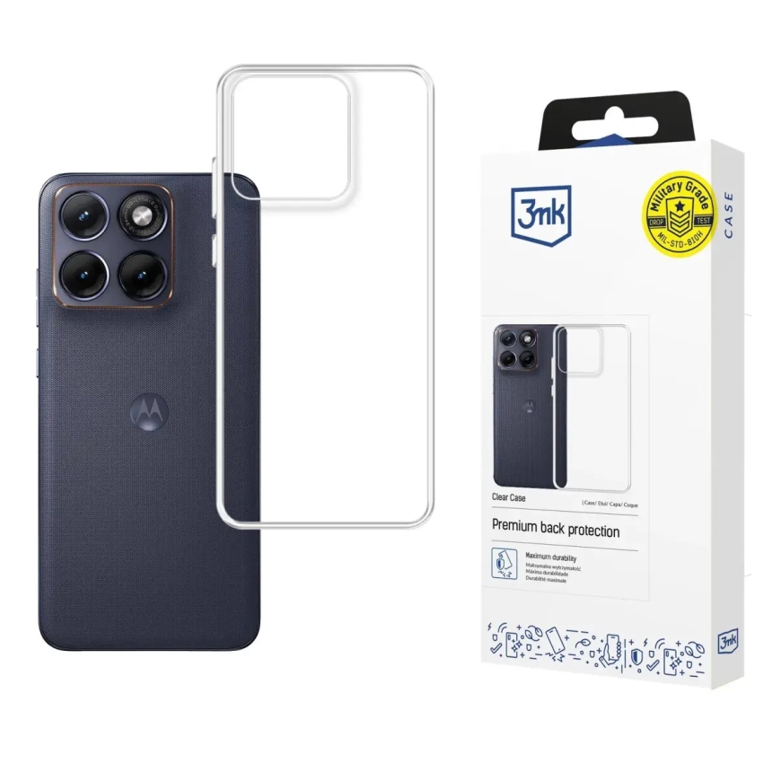 Motorola Edge 70 Fusion - 3mk Чистый чехол