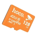 Memory card microSD 128GB class 10 UH-1 U3 V30 A2 Hoco orange Memory card microSD 128GB class 10 UH-1 U3 V30 A2 Hoco orange