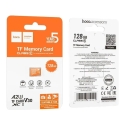 Atminties kortelė microSD 128GB klasė 10 UH-1 U3 V30 A2 Hoco oranžinė Atminties kortelė microSD 128GB klasė 10 UH-1 U3 V30 A2 Hoco oranžinė