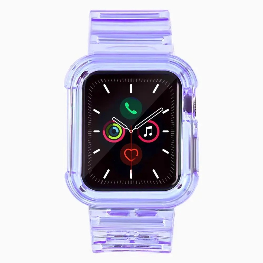 Silicone smartwatch strap for Apple Watch (42 mm) | Silicone | purple – 2