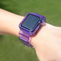 Silikoninis išmaniojo laikrodžio dirželis Apple Watch (42 mm) | silikoninis | violetinis