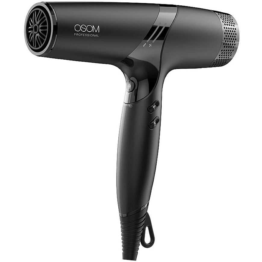 OSOM Professional ECHO BLDC matu žāvētājs OSOMPECHO, 2000-2400 W, melns