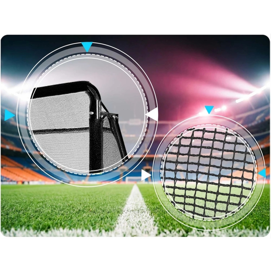 Neo-Sport Suuri jalkapallomaalirakenne 180 x 120 x 60 cm NS-487 – 4