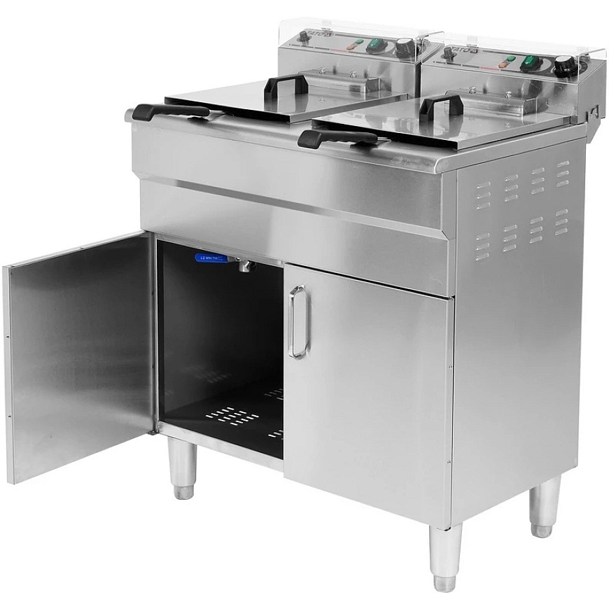 Toya Sa Poola Elektriline Fryer kapiga | 2 × 11,5 l (YG-04638) – 3