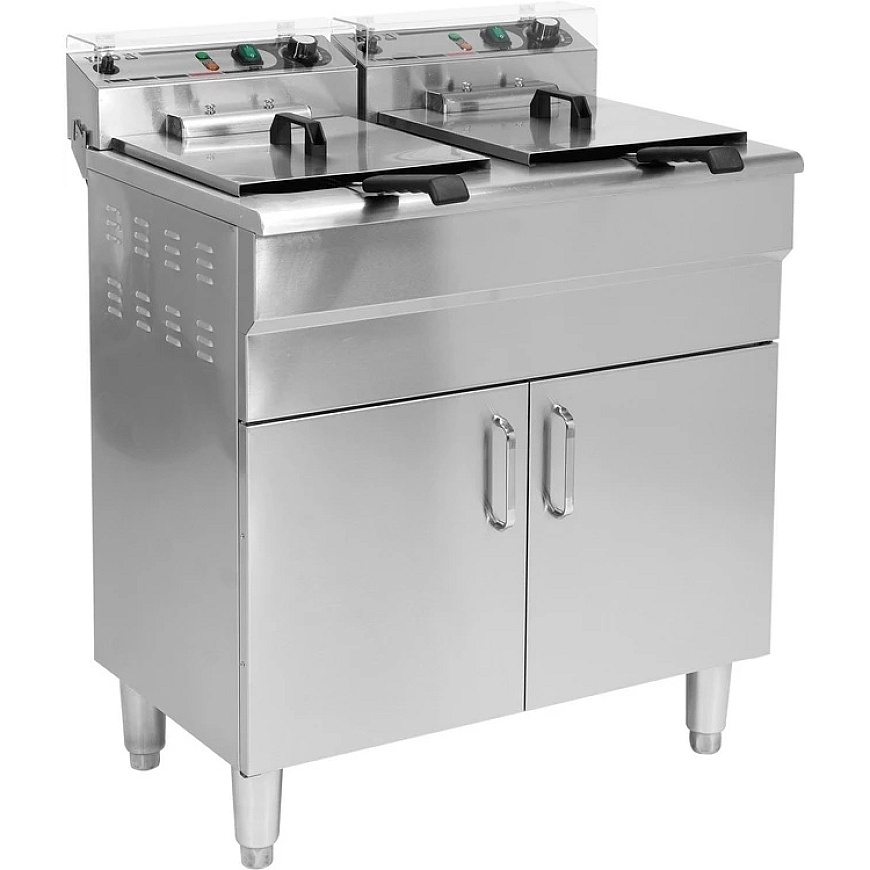 Toya Sa Poola Elektriline Fryer kapiga | 2 × 11,5 l (YG-04638) – 4