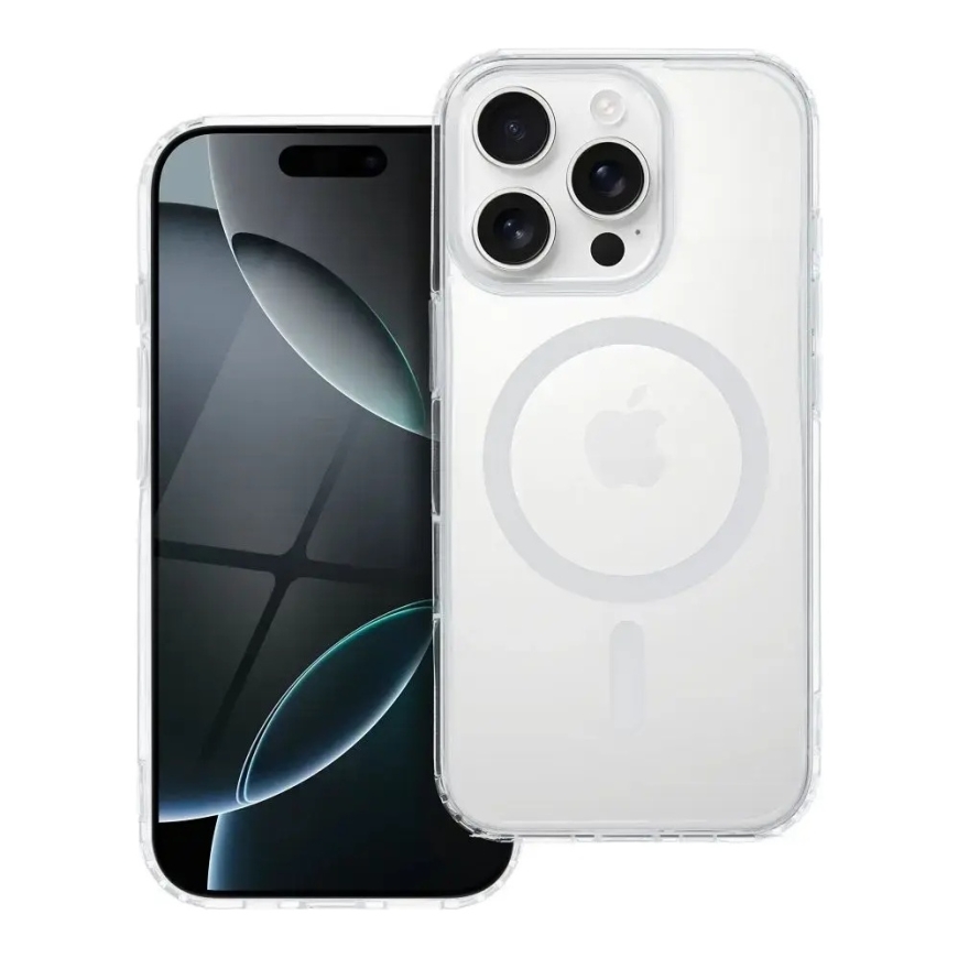 Drop Glue Colorful Ring phone case with MagSafe support for iPhone 13 Mini white