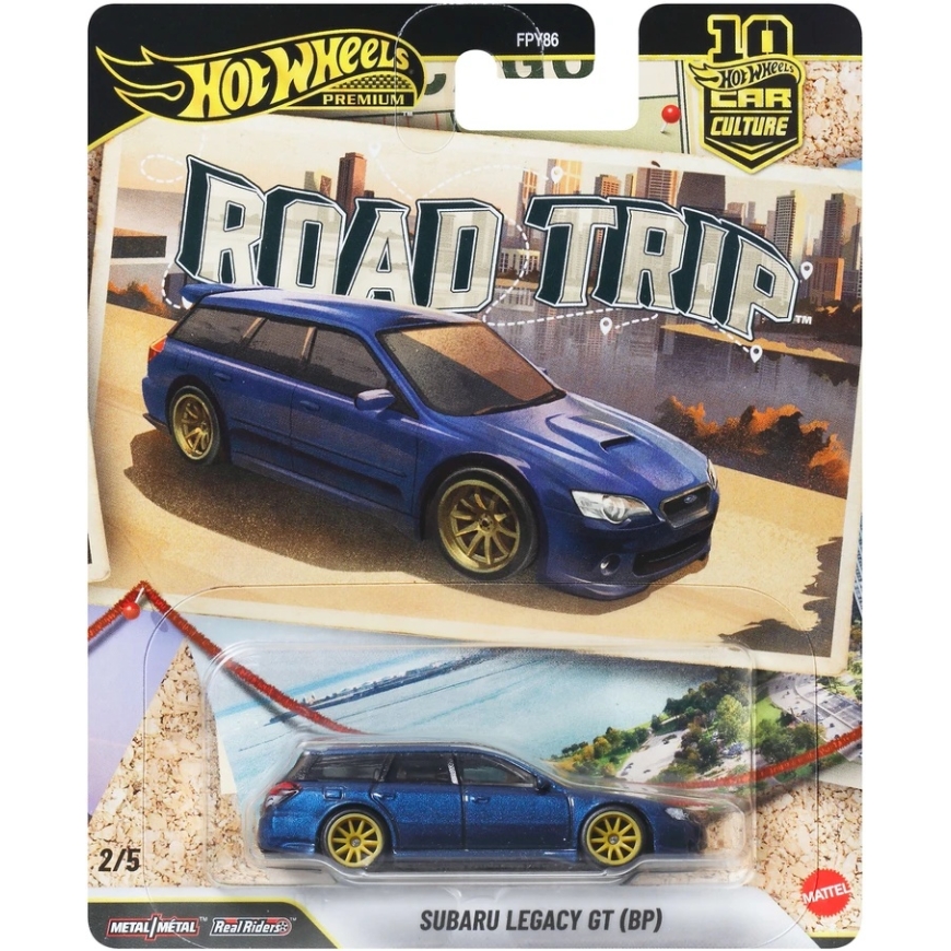 Mattel Hot Wheels Premium Car Culture Legendary Cars Subaru Legacy GT (BP) – 3