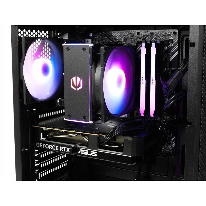 Stacionarus kompiuteris Level GO [G20] Ryzen 5 | RTX 5060 | 32GB | 2TB | W11H