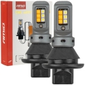 2 в 1 Дневные ходовые огни LED + Поворотники DRL CANBUS 1156 3535 12SMD 12V 24V AMIO-05005 2 в 1 Дневные ходовые огни LED + Поворотники DRL CANBUS 1156 3535 12SMD 12V 24V AMIO-05005