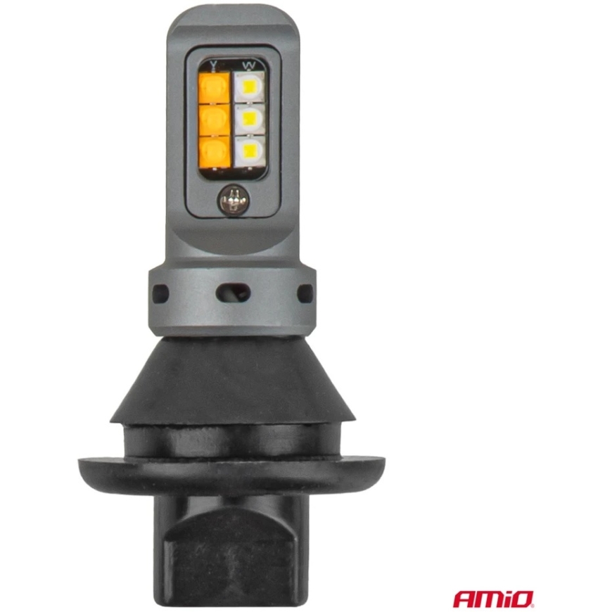 2 в 1 Дневные ходовые огни LED + Поворотники DRL CANBUS 1156 3535 12SMD 12V 24V AMIO-05005 – 3