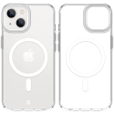 Tactical MagForce 2.0 telefono dėklas su MagSafe palaikymu iPhone 14 sidabrinis Tactical MagForce 2.0 telefono dėklas su MagSafe palaikymu iPhone 14 sidabrinis