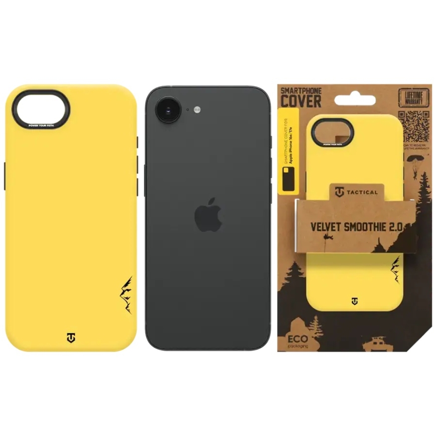 Taktiskā MagForce Velvet Smoothie 2.0 vāciņš Apple iPhone 16e/17e Banana – 5