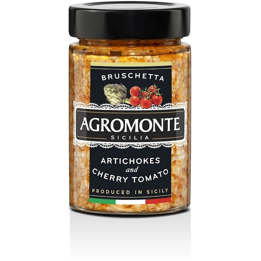 Artišoku un ķiršu tomātu uztapene AGROMONTE, 200 g