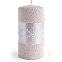 Mondex Svečs "SNOW QUEEN", liels cilindra veida, 7x7x17,5 cm, parafīns, rozā Mondex Svečs "SNOW QUEEN", liels cilindra veida, 7x7x17,5 cm, parafīns, rozā