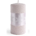 Mondex Svečs "SNOW QUEEN", liels cilindra veida, 7x7x17,5 cm, parafīns, rozā Mondex Svečs "SNOW QUEEN", liels cilindra veida, 7x7x17,5 cm, parafīns, rozā