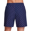 Nike Breaker Swoosh Link Midnight Dark Blue - Pink-Purple Swim Shorts NESSG577 440 (XL)