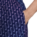 Nike Breaker Swoosh Link Midnight Dark Blue - Pink-Purple Swim Shorts NESSG577 440 (XL)