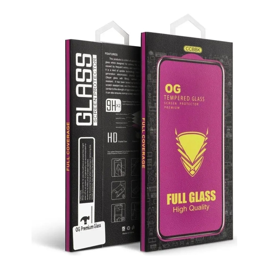 OG 6D Premium aizsargstikls telefona ekrānam iPhone 12 | iPhone 12 Pro