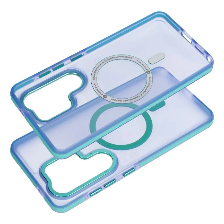 Samsung S26 FE Forcell F-Protect Vivid Premium suderinamas su MagSafe mėlynas – 5