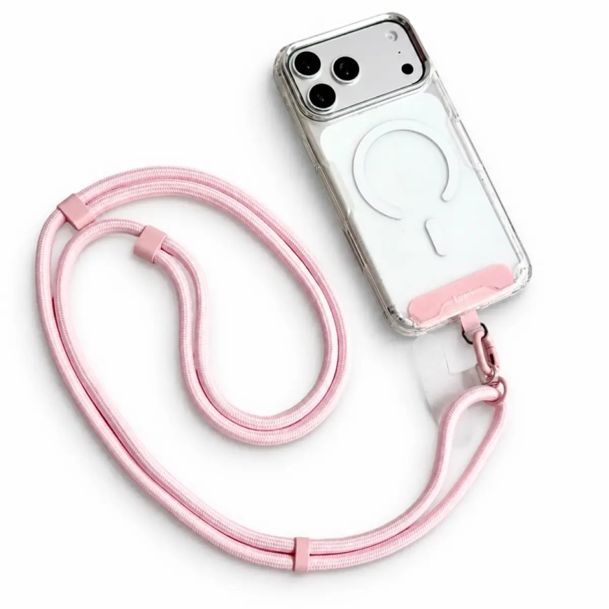 Etteri universal neck lanyard for phones light pink – 2