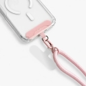 Etteri universal neck lanyard for phones light pink Etteri universal neck lanyard for phones light pink