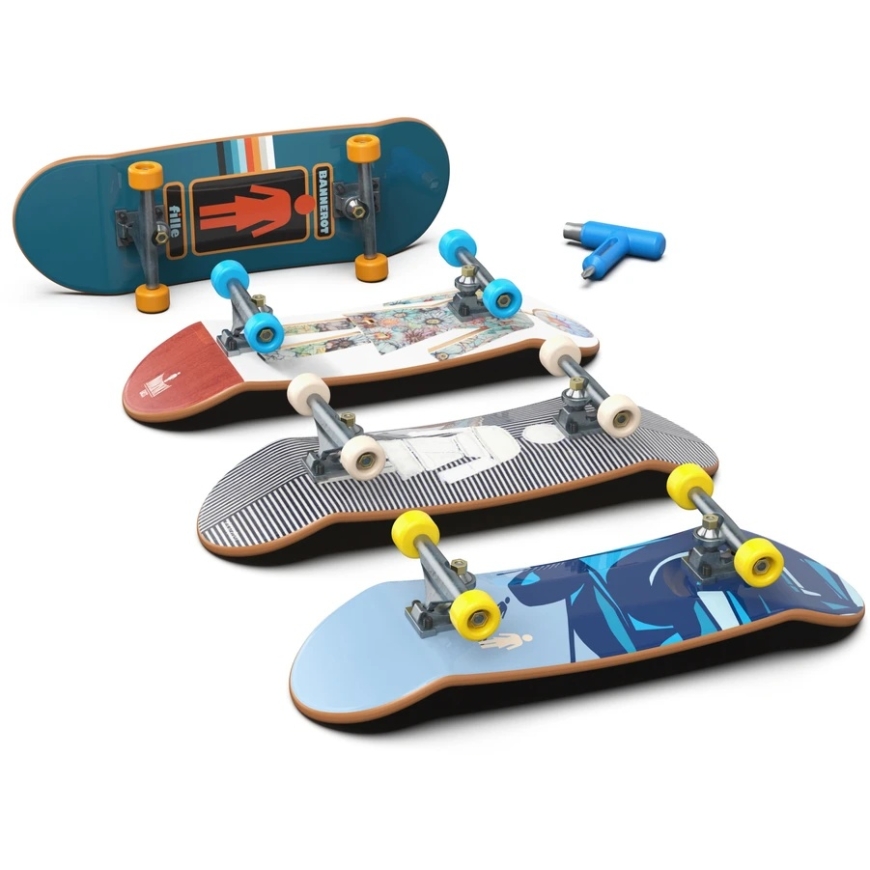 Tech Deck Fingerboard rinkinys su 4 mini riedlentėmis Girl Skate – 2