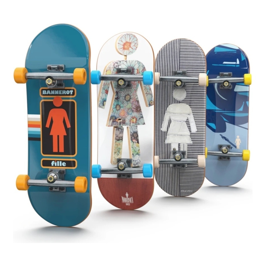 Tech Deck Fingerboard set with 4 mini skateboards Girl Skate – 3