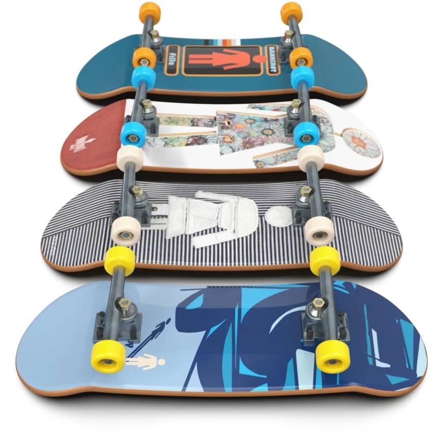 Tech Deck Fingerboard rinkinys su 4 mini riedlentėmis Girl Skate – 5