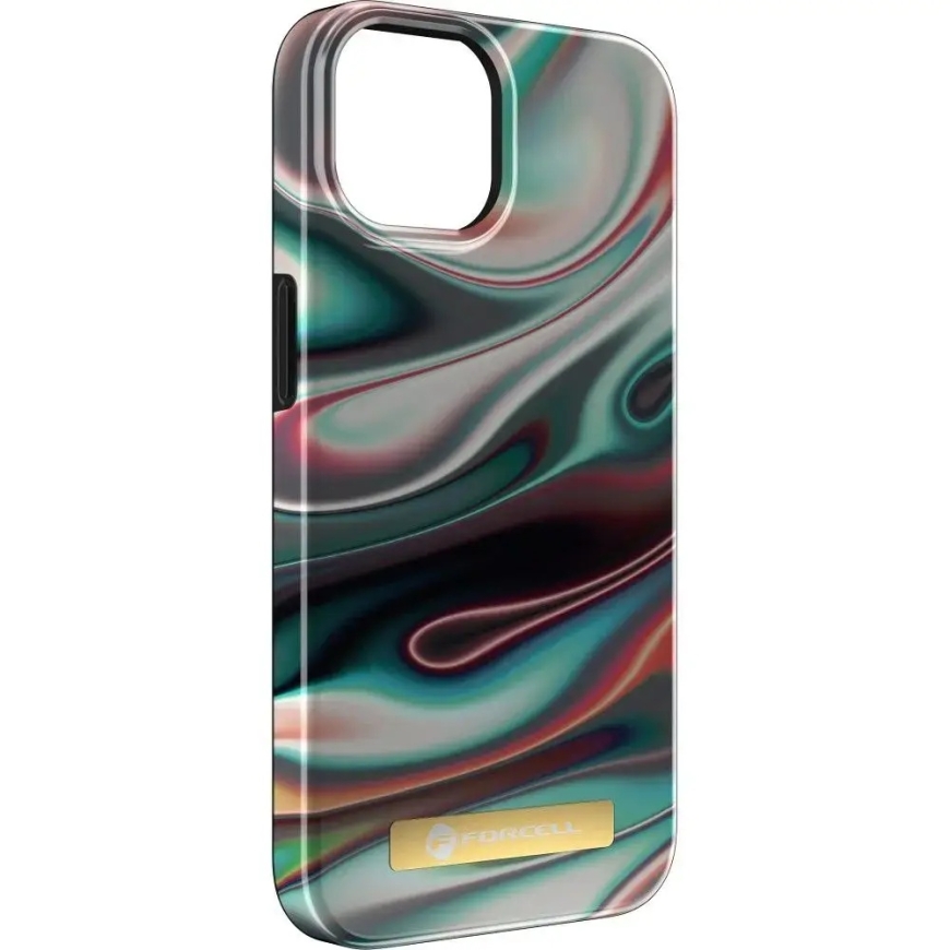 Forcell F-Protect Mirage phone case with MagSafe support for iPhone 15 Pro Max multicolor – 3