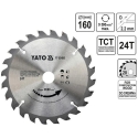Yato WIDI WOOD SHIELD 160X24TX20MM