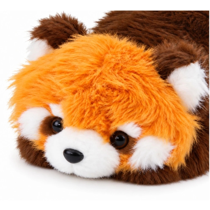 Lean Toys Plush Toy Red Panda, Brownish Red, 16 × 10 × 8 cm – 3