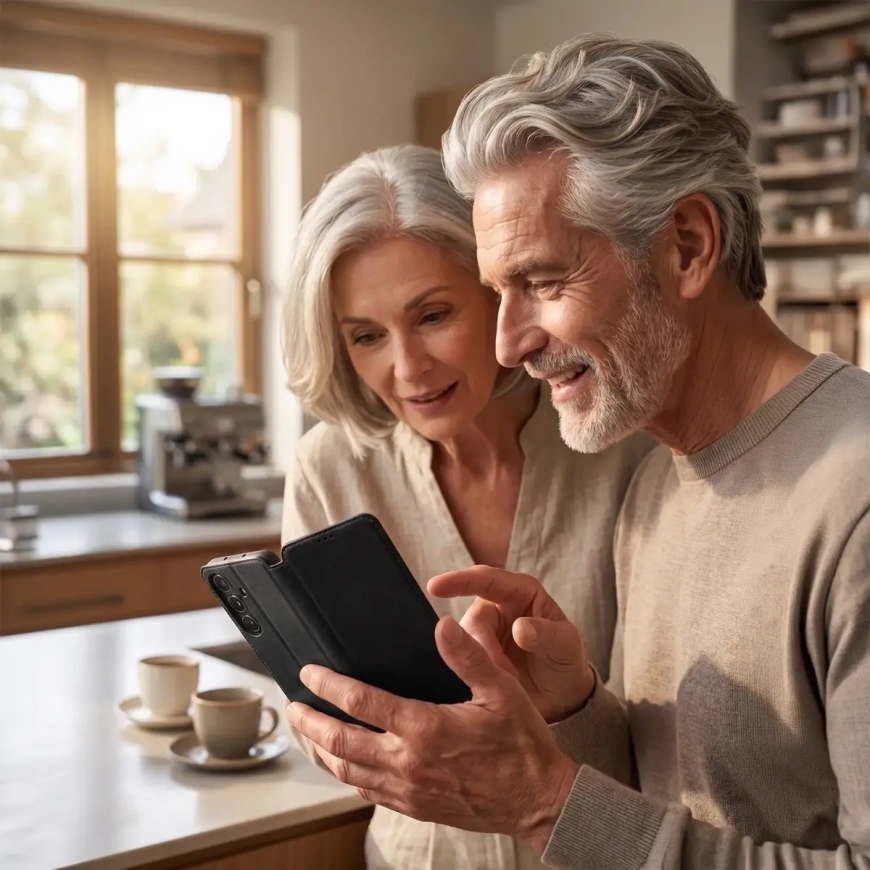 Älykäs suojakuori Samsung Galaxy S26 Ultra musta – 4