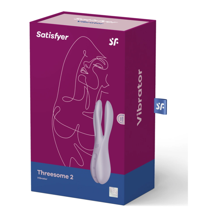 Satisfyer Trijų 2 Violetinių spalvų vibratorius – 5