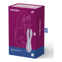 Вибратор Satisfyer Три фиолетовых цвета Вибратор Satisfyer Три фиолетовых цвета