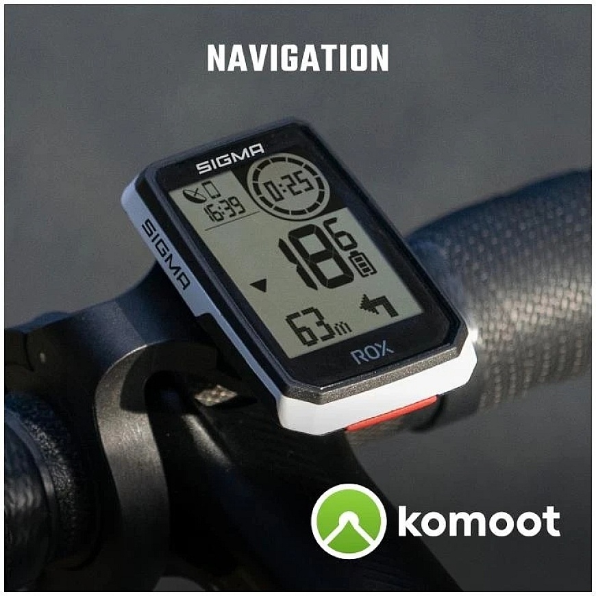 Dviračio kompiuteris SIGMA ROX 2.0 GPS Juodas – 3