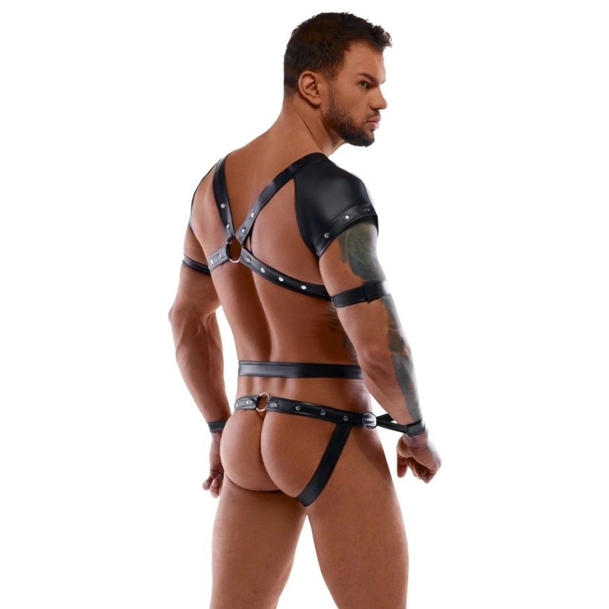Svenjoyment Bondage Body Vīriešu ķermeņa jostas L – 2