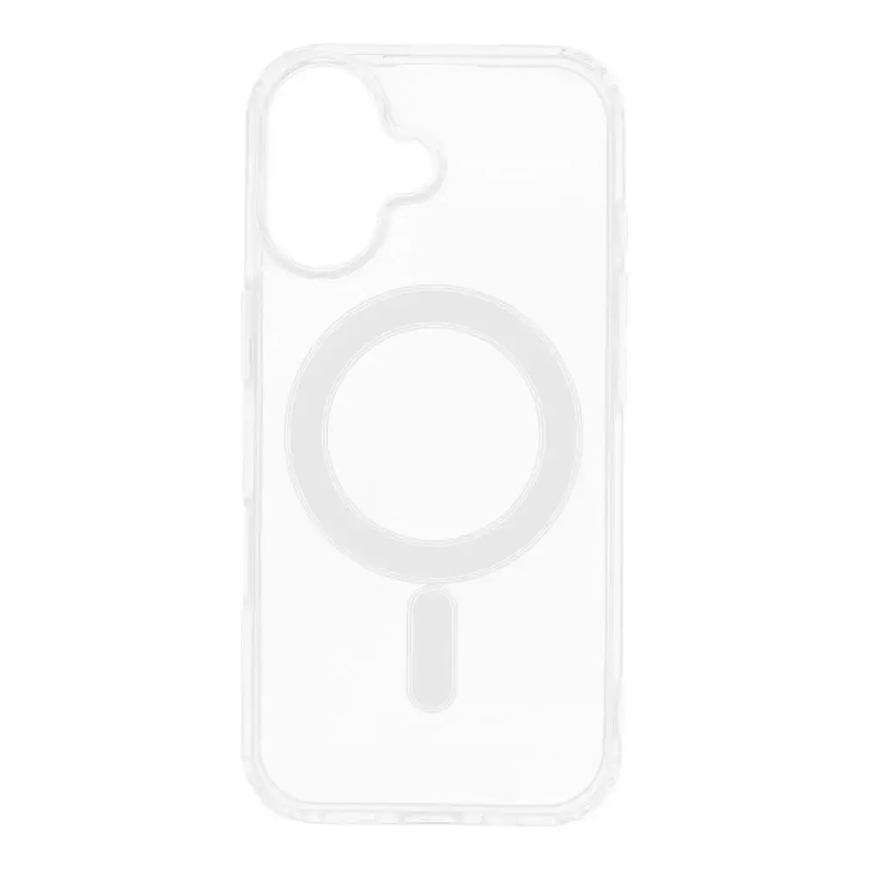 Transparentti Clear Mag -puhelinsuojus, jossa on MagSafe-tuki iPhone 17:lle