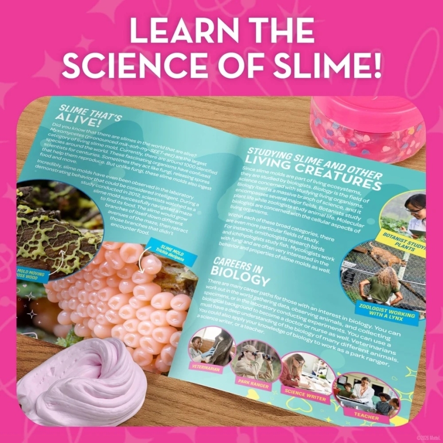 Barbie Slime Science Kit radošās gļotu izgatavošanas komplekts, RTBBSLIMESCI – 4