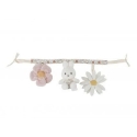 Little Dutch Цепочка игрушек для коляски Miffy 'Vintage Little Flowers' Little Dutch Цепочка игрушек для коляски Miffy 'Vintage Little Flowers'
